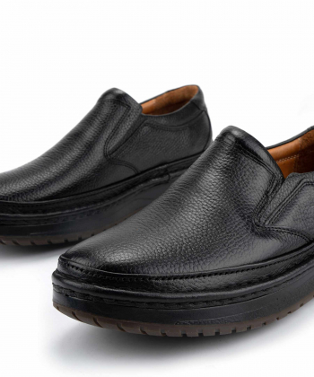 کفش مردانه چرم طبیعی شهر چرم Leather City کد pa003