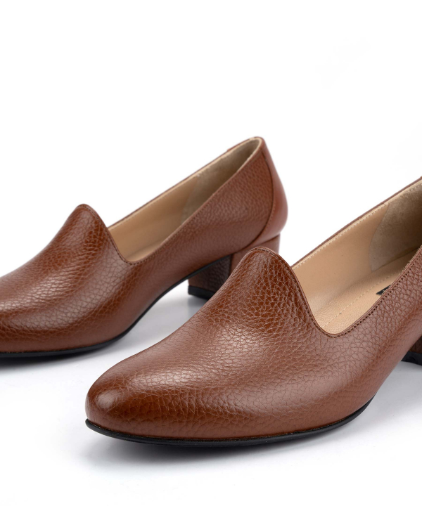 کفش زنانه چرم طبیعی شهر چرم Leather City مدل pc140
