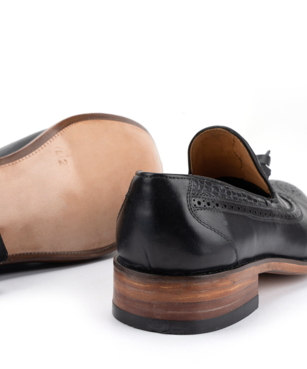 کفش کالج مردانه چرم طبیعی شهر چرم Leather City کد z223