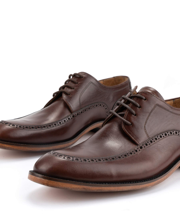 کفش هشترک مردانه چرم طبیعی شهر چرم Leather City کد z224