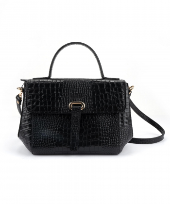 کیف دوشی چرم طبیعی زنانه شیفر مدل 9716B