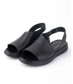 صندل زنانه چرم طبیعی مارال چرم Maral Leather مدل مرکل