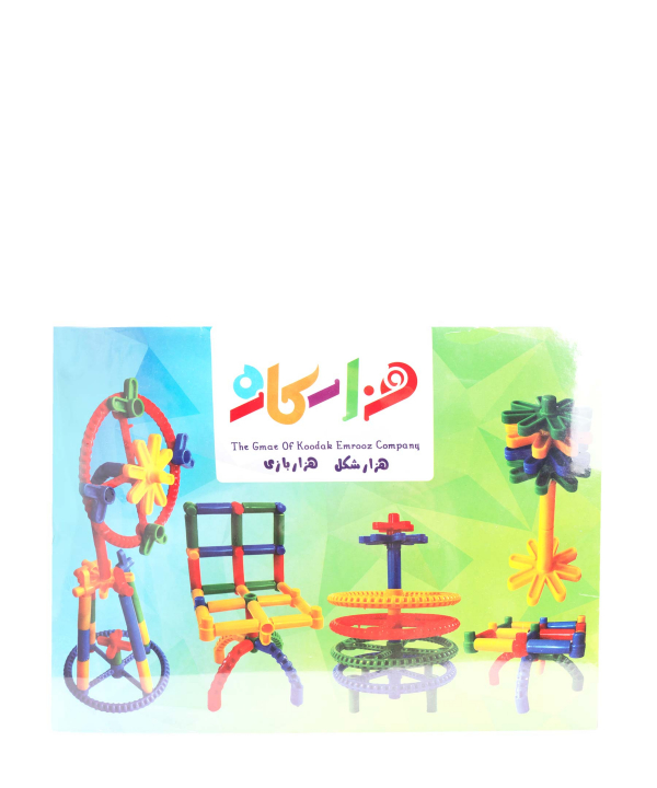 لوگوی 110 قطعه اسباب بازی کی تویز Kitoys کد HEZAR110
