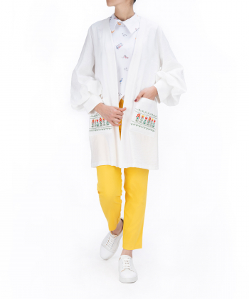 مانتو زنانه مانگ Mong مدل ثمین