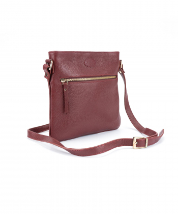 کیف دوشی زنانه چرم طبیعی شیفر Shifer کد 9708b