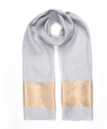 شال ابریشم زنانه مدلینا Modelina کد 1346