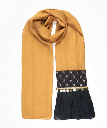 شال نخی هندی زنانه مدلینا Modelina کد 1356