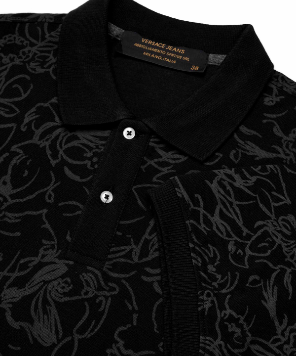 پولوشرت طرح دار مردانه ورساچه جینز Versace Jeans کد 5163589