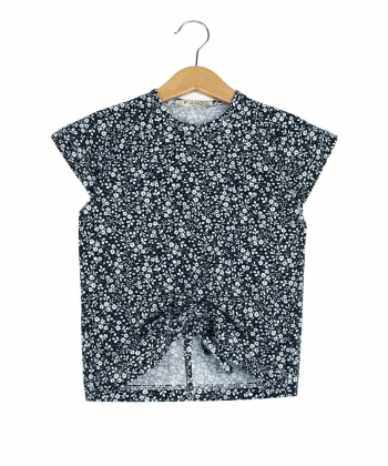 تیشرت و شلوارک گلدار دخترانه پیانو Piano کد 10093-1