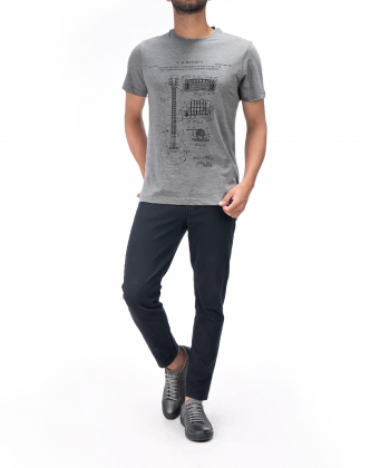 تیشرت طرح دار مردانه ادورا Adora کد 28015555