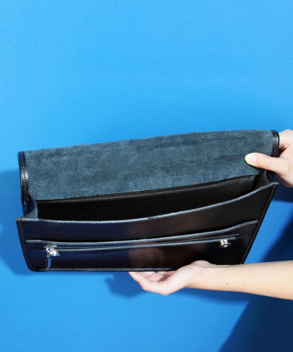 کیف فولدر اداری چرم طبیعی بیسراک Bisrak Leather مدل سام