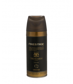 اسپری دئودورانت مردانه پرستیژ Prestige مدل Trussardi Uomo حجم 150 میلی لیتر