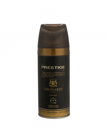 اسپری دئودورانت مردانه پرستیژ مدل Trussardi Uomo حجم 150 میلی لیتر