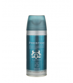 اسپری دئودورانت مردانه پرستیژ Prestige مدل Layton حجم 150 میلی لیتر