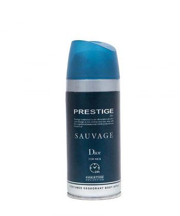 اسپری دئودورانت مردانه پرستیژ مدل Sauvage حجم 150 میلی لیتر