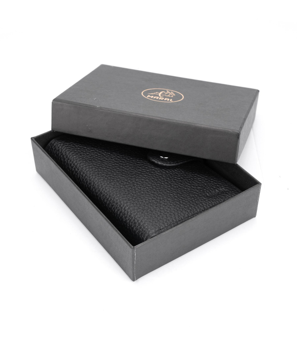 کیف پول مردانه مارال چرم Maral Leather مدل سهند