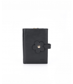 کیف پول چرم طبیعی زنانه مارال چرم Maral Leather مدل بهسا