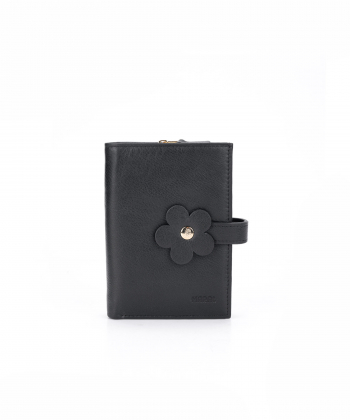 کیف پول چرم طبیعی زنانه مارال چرم Maral Leather مدل بهسا