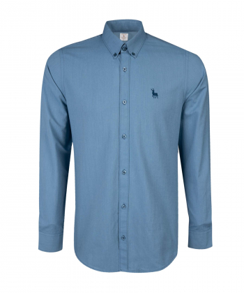 پیراهن آستین بلند مردانه آروما مدل 10402002