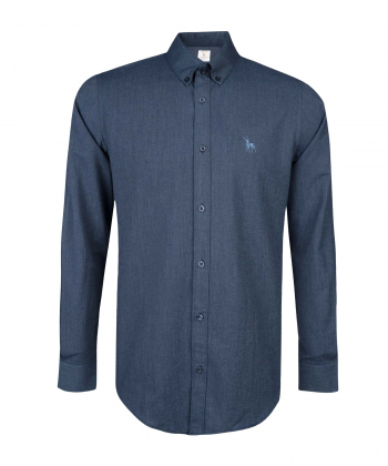 پیراهن آستین بلند مردانه آروما مدل 10402002