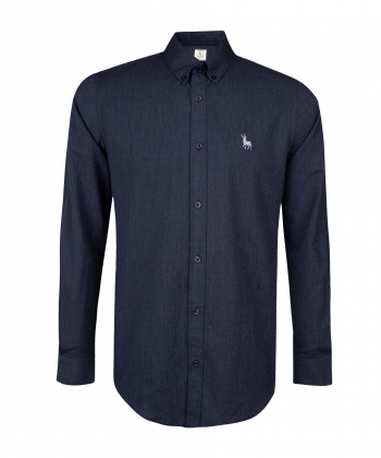 پیراهن آستین بلند مردانه آروما مدل 10402002