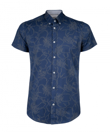 پیراهن آستین کوتاه مردانه سیم Sim کد 1119