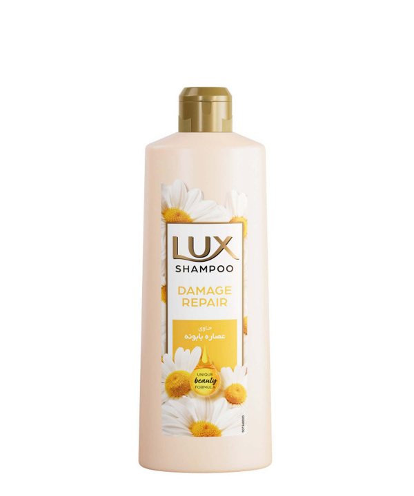 شامپو لوکس Lux برای کمک به ترمیم مو+صابون لوکس کرمی 90 گرم رایگان