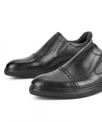 کفش مردانه چرم طبیعی مارال چرم Maral Leather مدل فلیکس