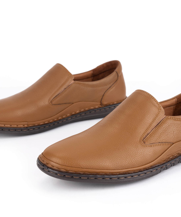 کفش مردانه چرم طبیعی مارال چرم Maral Leather مدل سادیو