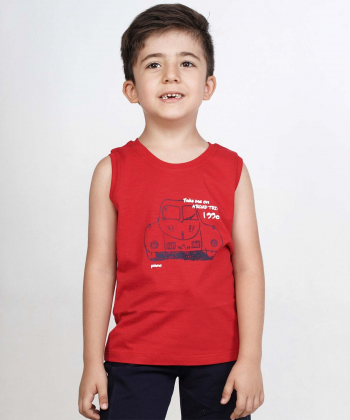 تاپ طرح دار پسرانه پیانو Piano کد 1952