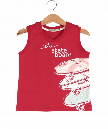 تاپ طرح دار پسرانه پیانو Piano کد 11033-1