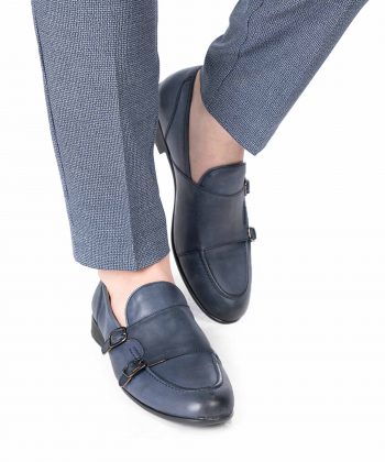 کفش مجلسی مردانه چرم طبیعی شهر چرم Leather City کد z241