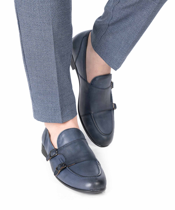 کفش مجلسی مردانه چرم طبیعی شهر چرم Leather City کد z241