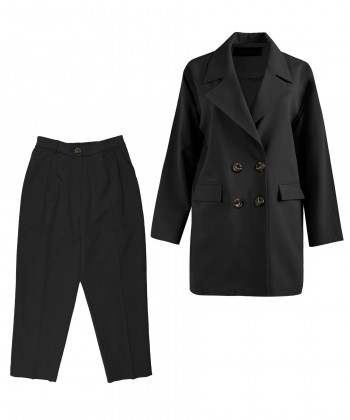 ست مانتو و شلوار زنانه ورساچه جینز Versace Jeans کد 914359