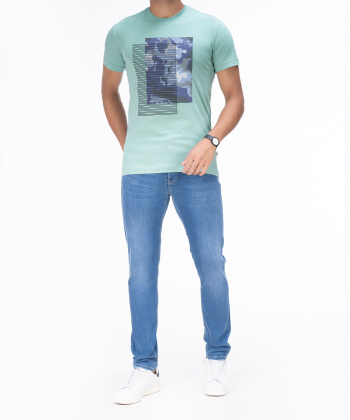 تیشرت چاپی مردانه جامه پوش آرا JPA کد 4011011005