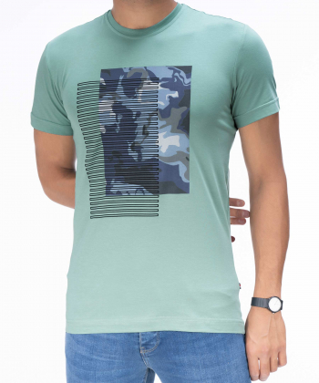 تیشرت چاپی مردانه جامه پوش آرا JPA کد 4011011005