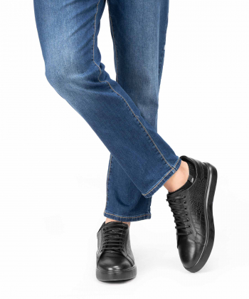 کفش مردانه چرم طبیعی شهر چرم Leather City کد ki0ch