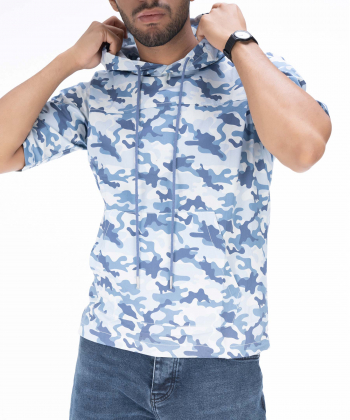تیشرت کلاه دار مردانه جوتی جینز JootiJeans کد 11533028