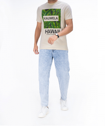 تیشرت طرح دار مردانه ورساچه جینز Versace Jeans کد 5153589