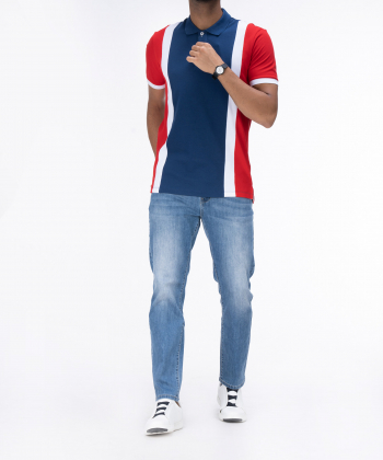 پولوشرت طرح دار مردانه آروما Aroma کد 10201407