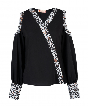 بلوز طرح دار زنانه تولیکا Tulika کد 32681