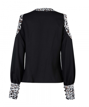 بلوز طرح دار زنانه تولیکا Tulika کد 32681