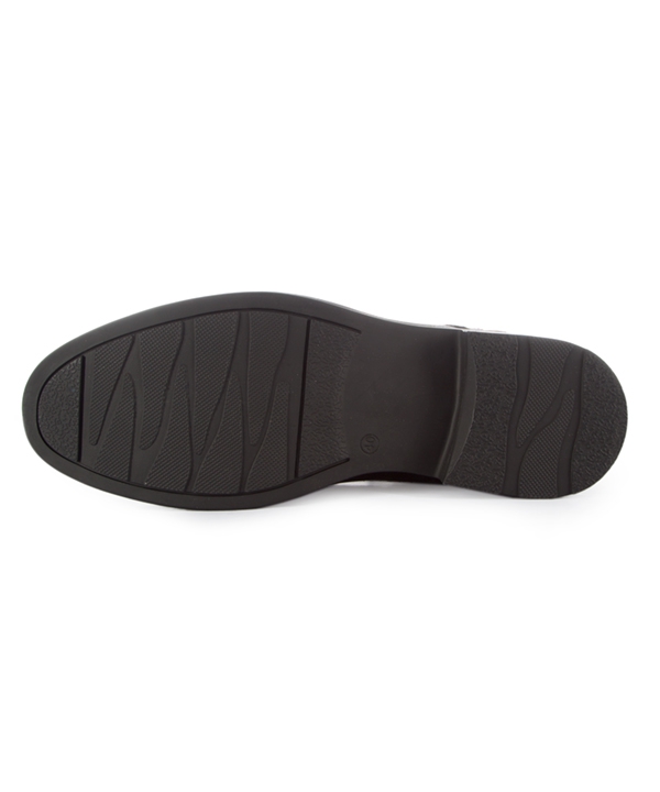 نیم بوت چرم مردانه مشکی چرم مشهدMashhad leather مدل J5973