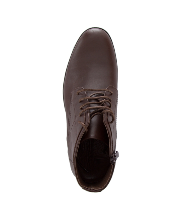 نیم بوت چرم مردانه قهوه ای چرم مشهدMashhad leather مدل J5973
