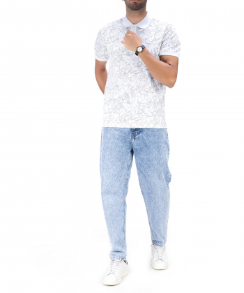 پولوشرت طرح دار مردانه ورساچه جینز Versace Jeans کد 5163589