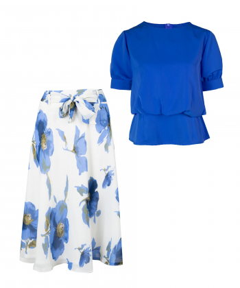 شومیز دامن زنانه تولیکا Tulika کد 41608