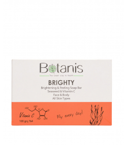 صابون بوتانیس Botanis روشن کننده و لایه بردار وزن 100 گرم
