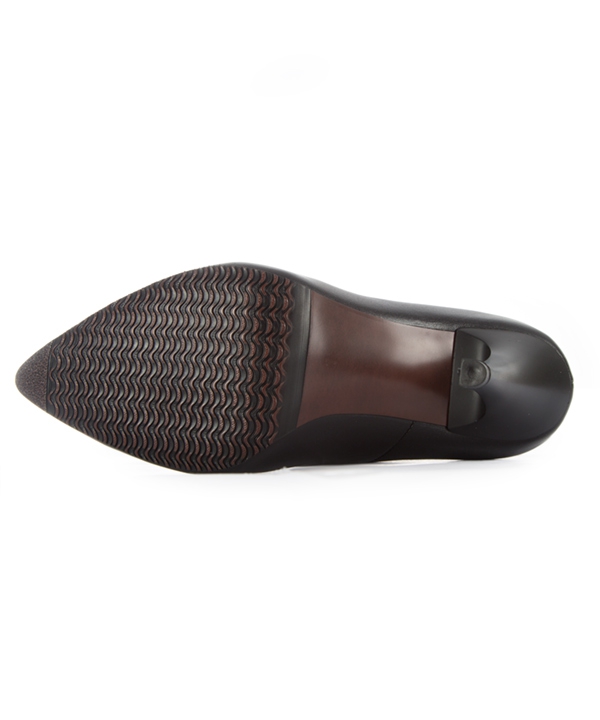 نیم بوت چرم زنانه مشکی چرم مشهدMashhad leather مدل J2265