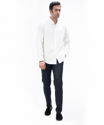 پیراهن آستین بلند مردانه آروما مدل 10402002