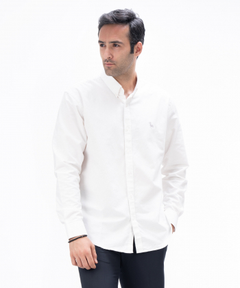 پیراهن آستین بلند مردانه آروما مدل 10402002